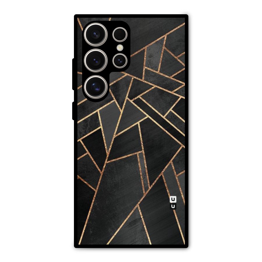 Sharp Tile Metal Back Case for Galaxy S24 Ultra