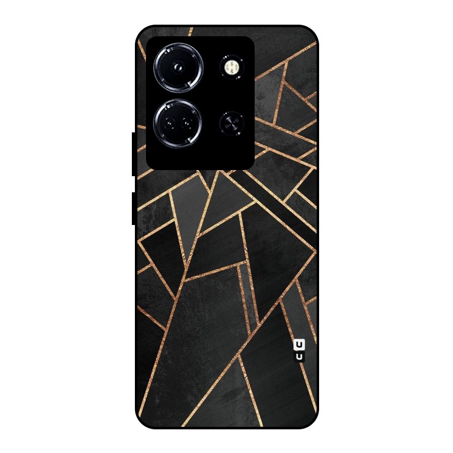 Sharp Tile Metal Back Case for Infinix Note 30 5G