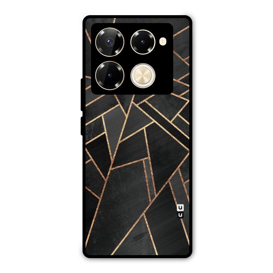 Sharp Tile Metal Back Case for Infinix Note 40 Pro Plus