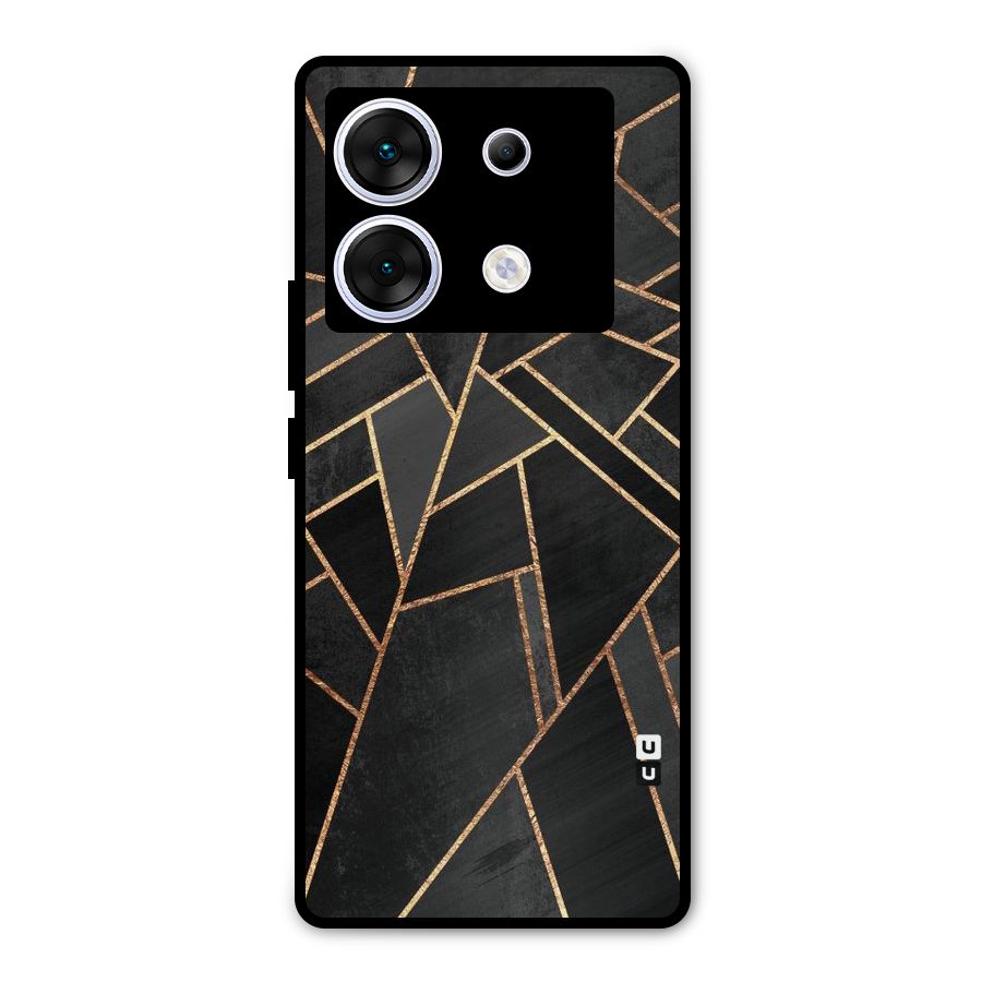 Sharp Tile Metal Back Case for Infinix Zero 30 5G