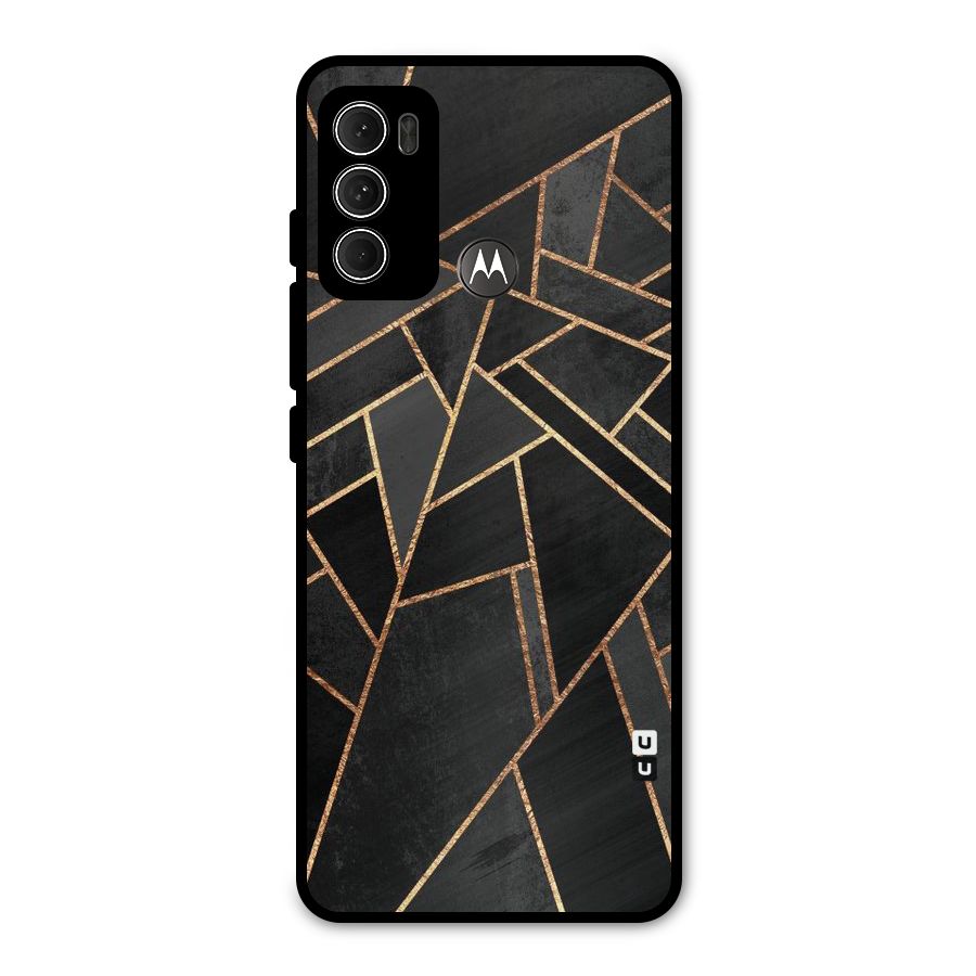 Sharp Tile Metal Back Case for Moto G60