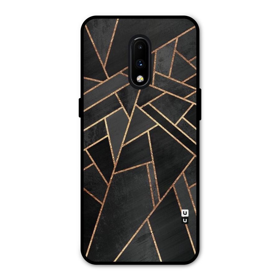 Sharp Tile Metal Back Case for OnePlus 7