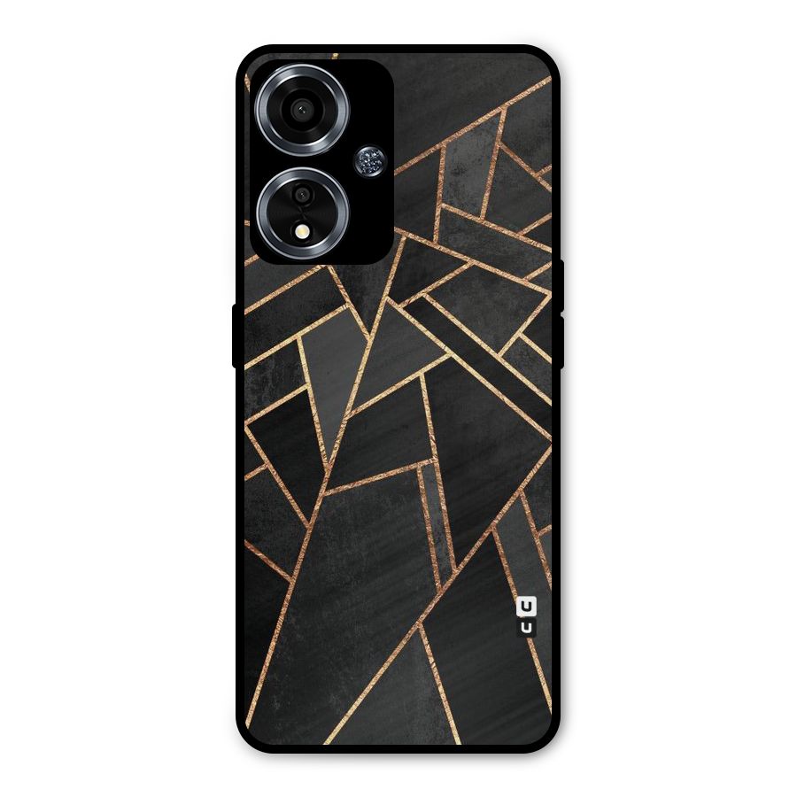 Sharp Tile Metal Back Case for Oppo A59