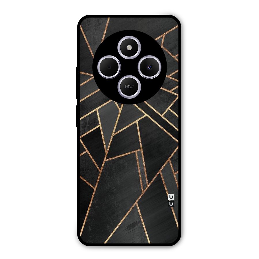 Sharp Tile Metal Back Case for Poco C75 5G