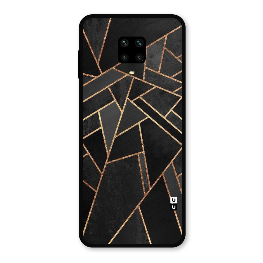 Sharp Tile Metal Back Case for Poco M2 Pro