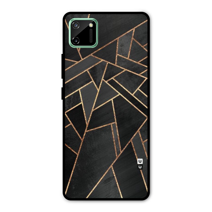 Sharp Tile Metal Back Case for Realme C11