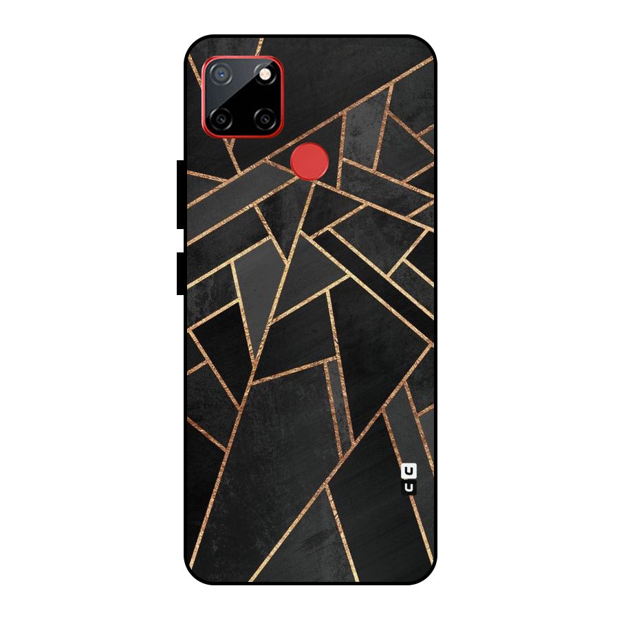 Sharp Tile Metal Back Case for Realme C12