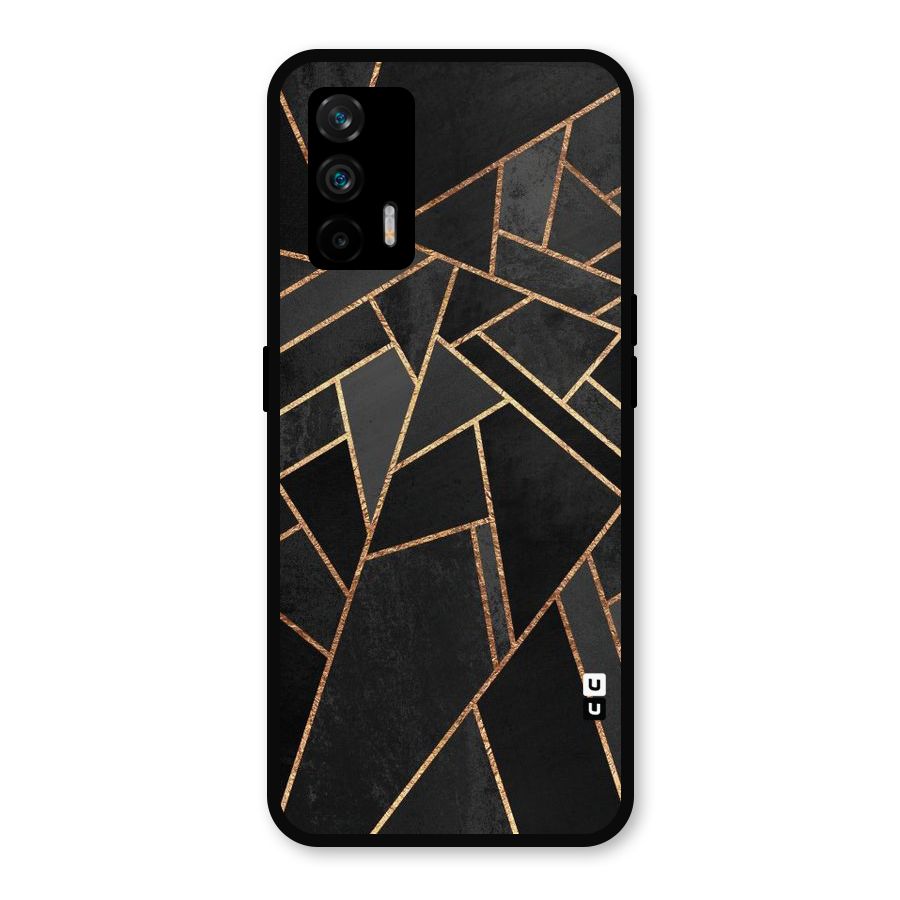 Sharp Tile Metal Back Case for Realme GT 5G