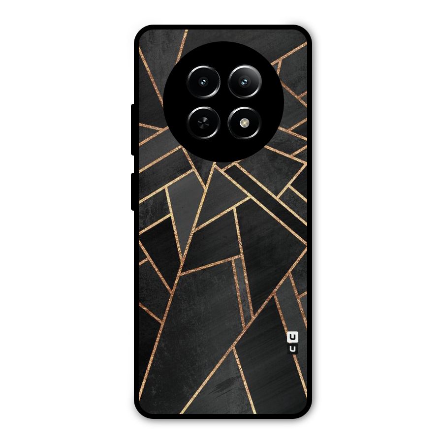 Sharp Tile Metal Back Case for Realme Narzo N65