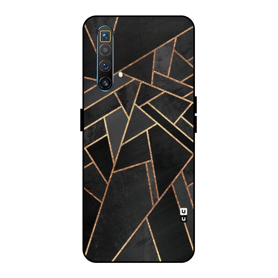 Sharp Tile Metal Back Case for Realme X3 SuperZoom