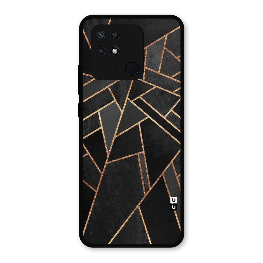 Sharp Tile Metal Back Case for Redmi 10 Power