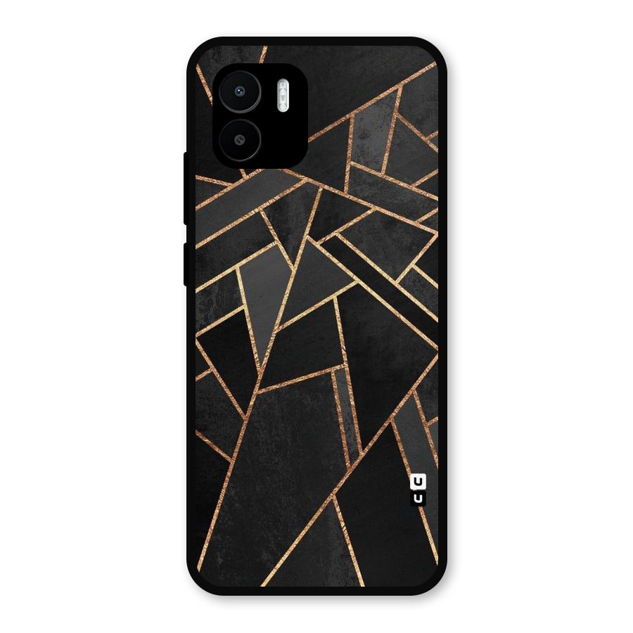 Sharp Tile Metal Back Case for Redmi A2