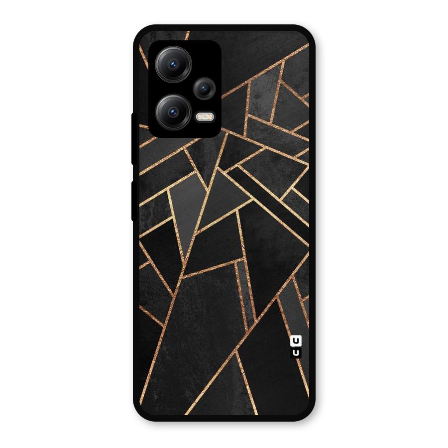 Sharp Tile Metal Back Case for Redmi Note 12 5G