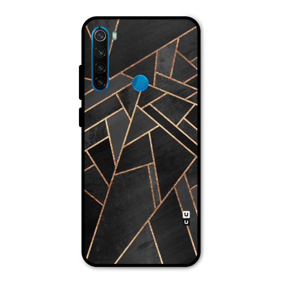 Sharp Tile Metal Back Case for Redmi Note 8