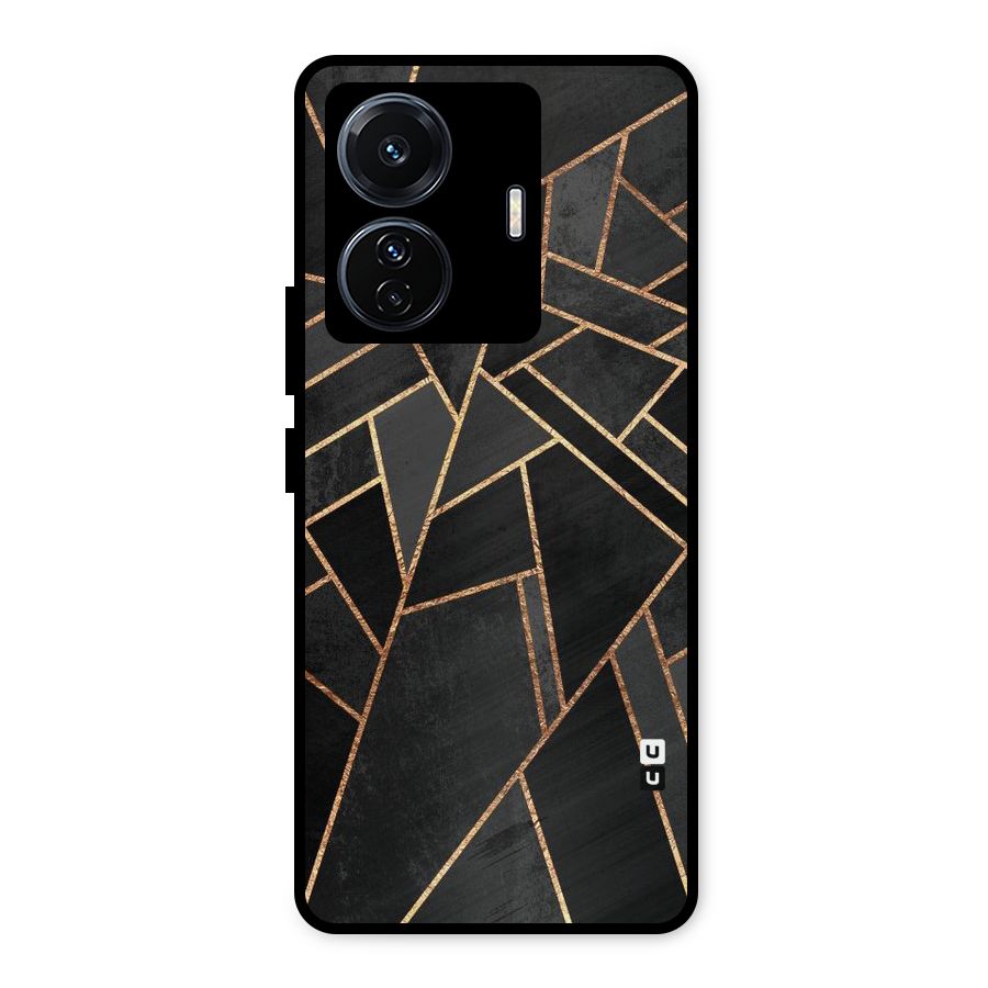 Sharp Tile Metal Back Case for Vivo T1 Pro