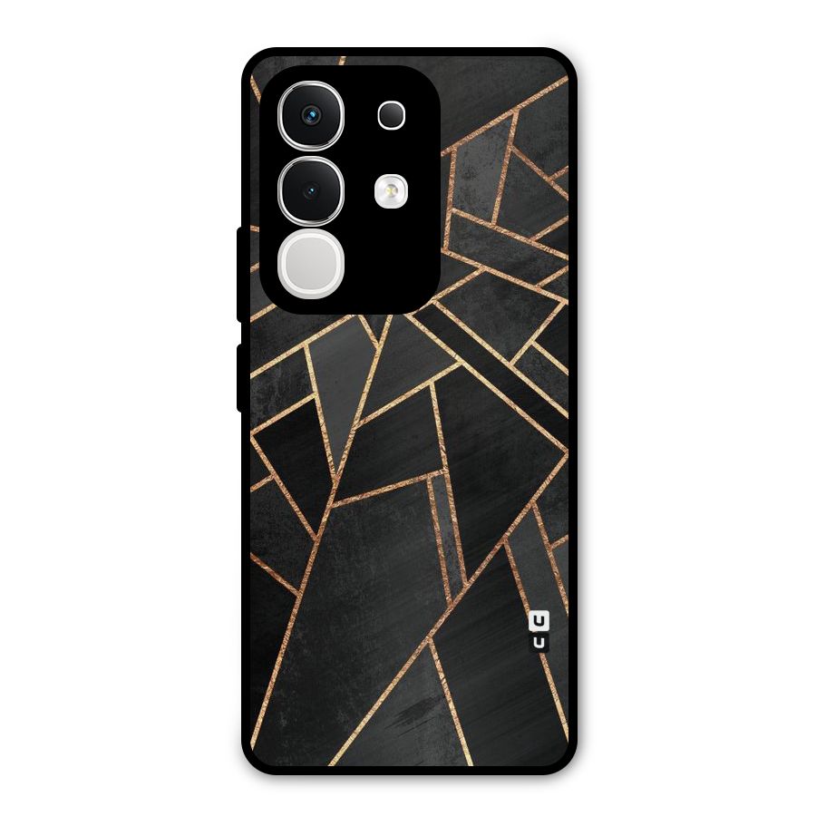 Sharp Tile Metal Back Case for Vivo T4x