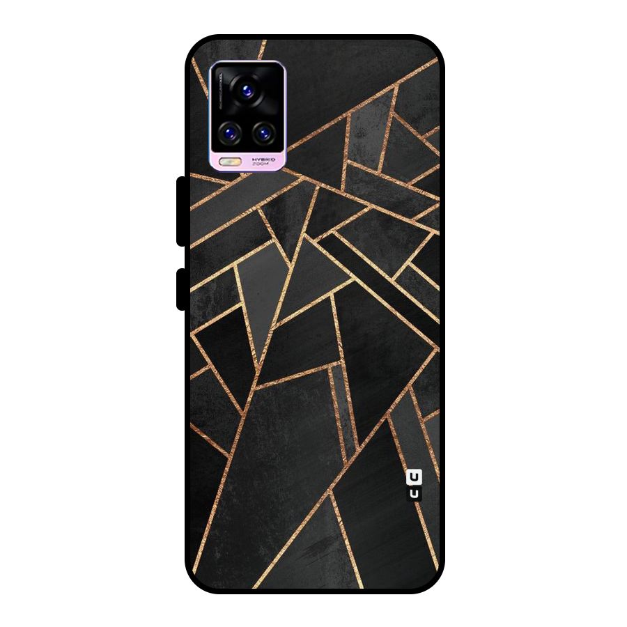 Sharp Tile Metal Back Case for Vivo V20 Pro