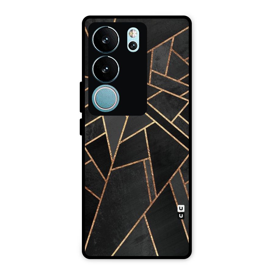 Sharp Tile Metal Back Case for Vivo V29