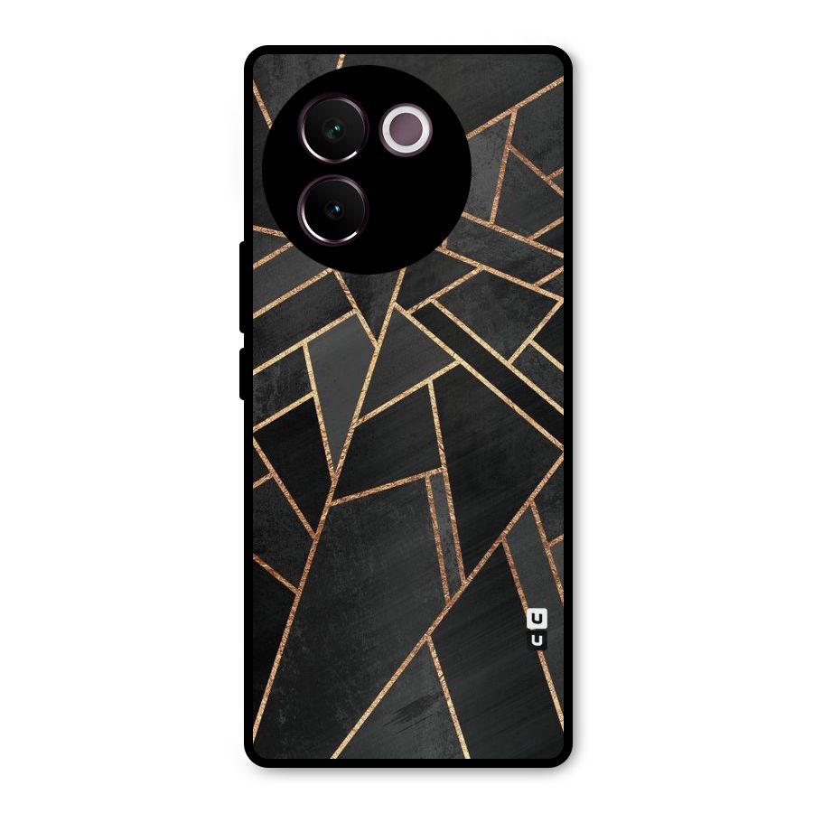 Sharp Tile Metal Back Case for Vivo V30e