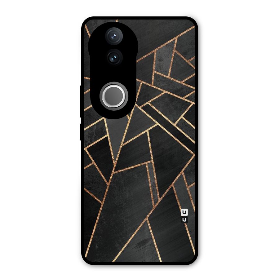 Sharp Tile Metal Back Case for Vivo V50e