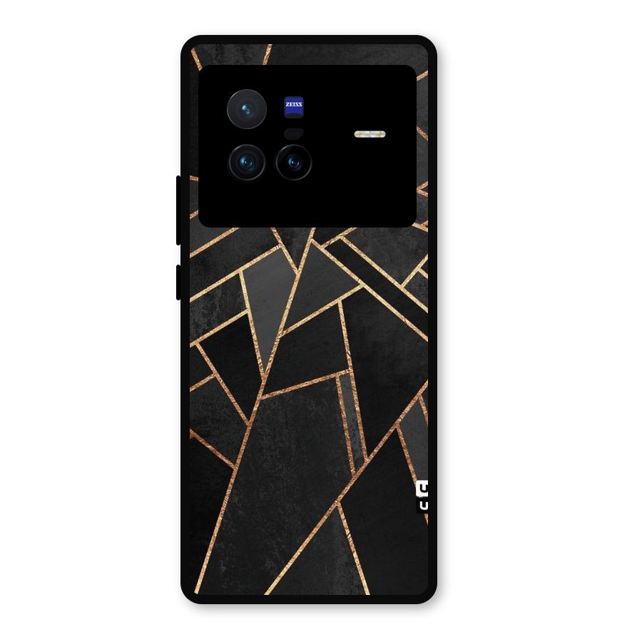 Sharp Tile Metal Back Case for Vivo X80