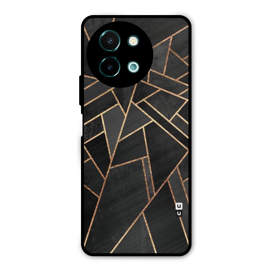 Sharp Tile Metal Back Case for Vivo Y58
