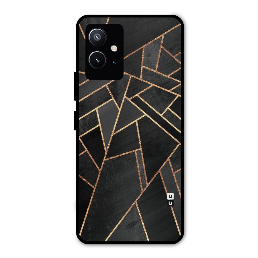 Sharp Tile Metal Back Case for Vivo Y75 5G