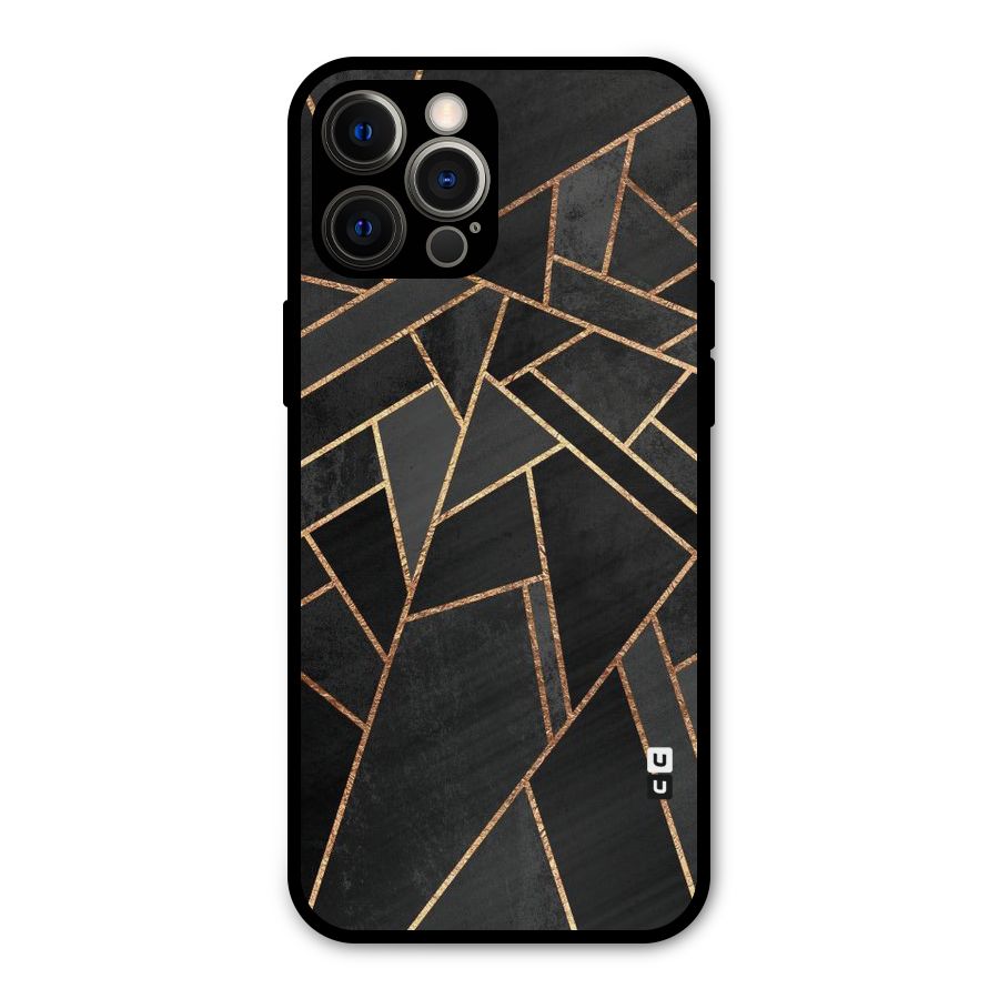 Sharp Tile Metal Back Case for iPhone 12 Pro Max