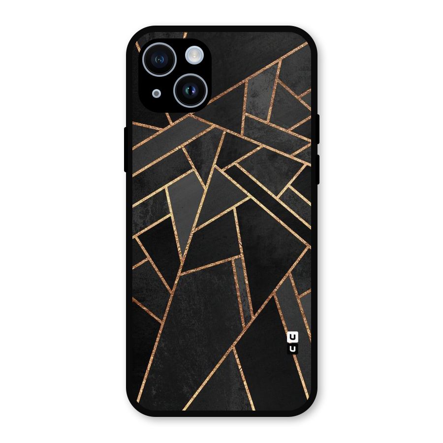 Sharp Tile Metal Back Case for iPhone 14
