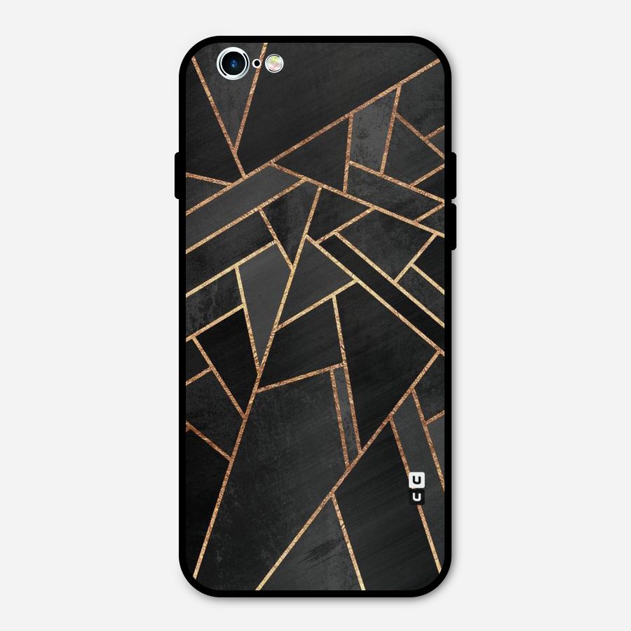 Sharp Tile Metal Back Case for iPhone 6 6s