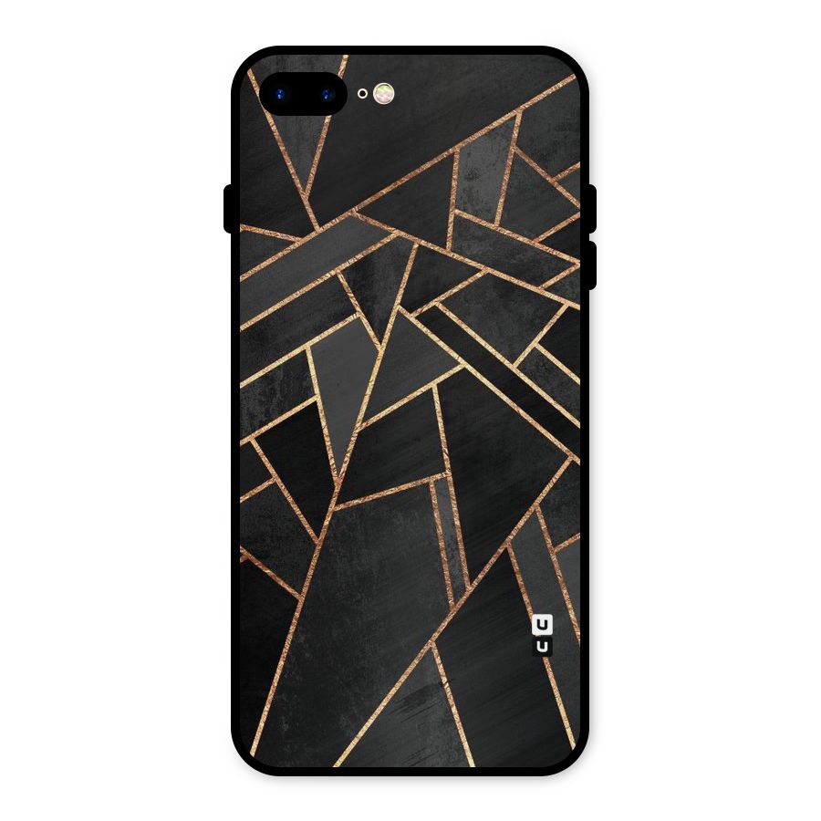 Sharp Tile Metal Back Case for iPhone 8 Plus