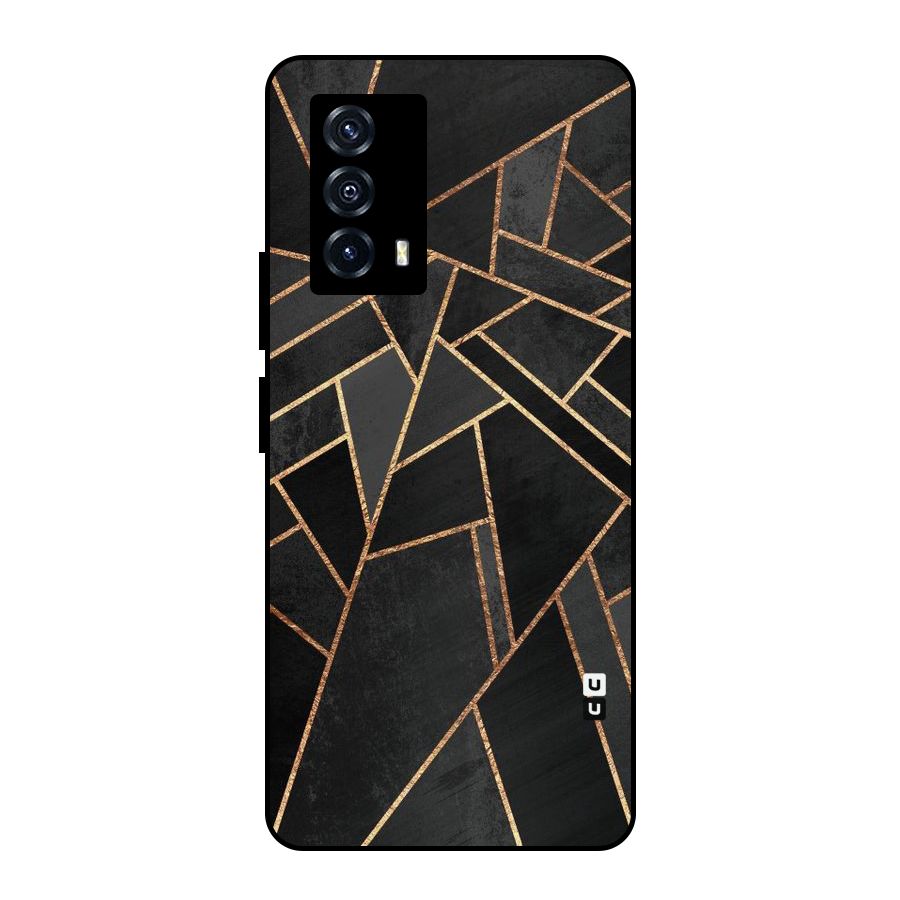 Sharp Tile Metal Back Case for iQOO Z5