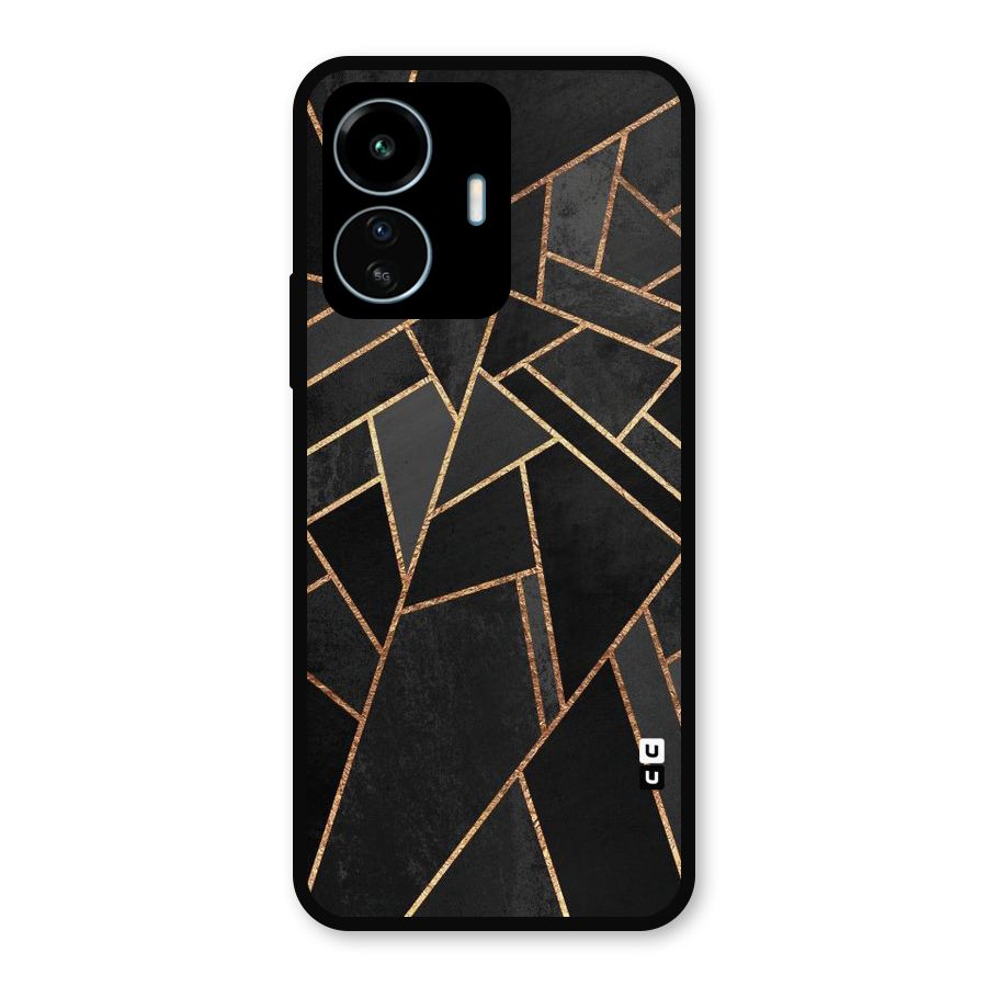Sharp Tile Metal Back Case for vivo iQOO Z6 Lite 5G