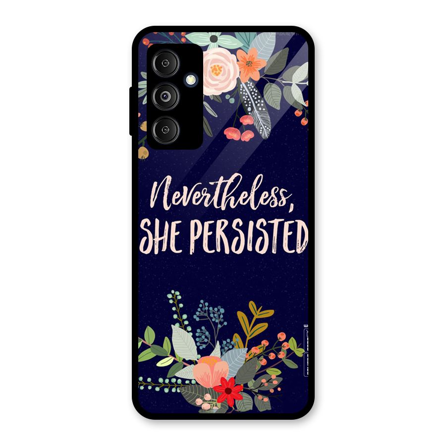 She Persisted Glass Back Case for Galaxy M14 5G