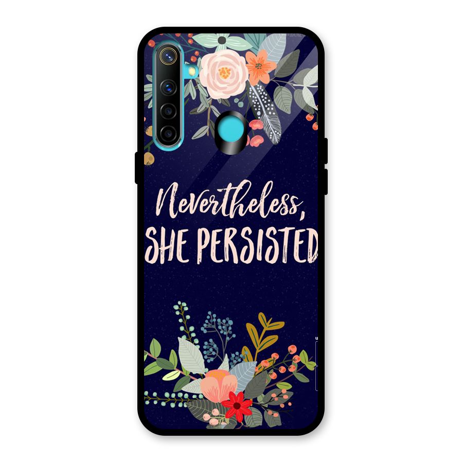 She Persisted Glass Back Case for Realme Narzo 10