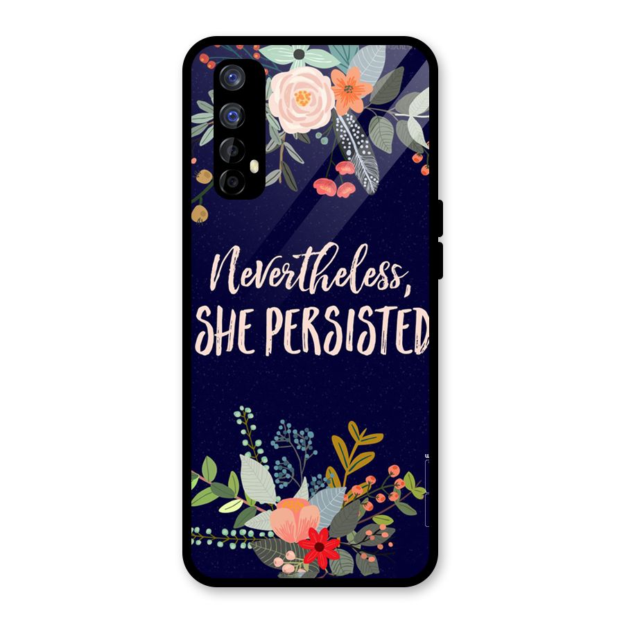 She Persisted Glass Back Case for Realme Narzo 20 Pro