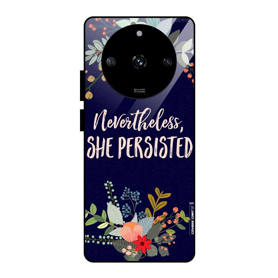 She Persisted Glass Back Case for Realme Narzo 60 5G