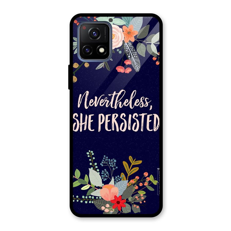 She Persisted Glass Back Case for Vivo Y72 5G