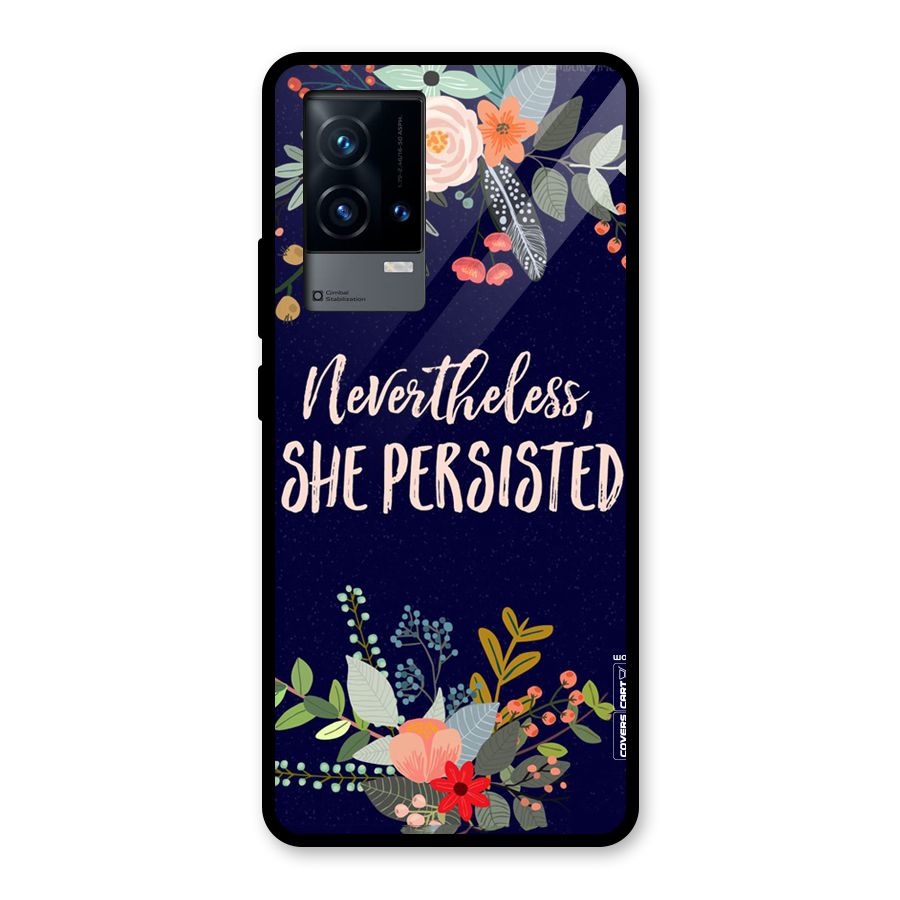 She Persisted Glass Back Case for iQOO 9 5G