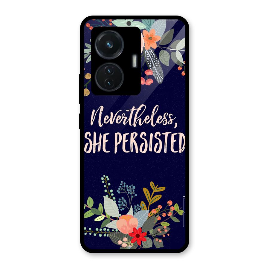 She Persisted Glass Back Case for iQOO Z6 44W
