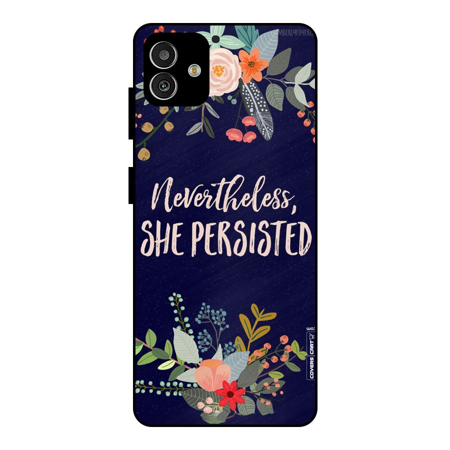 She Persisted Metal Back Case for Galaxy M13 5G