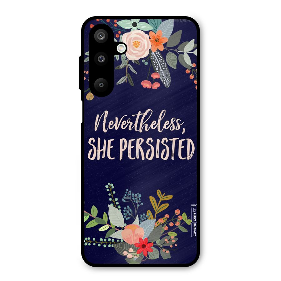 She Persisted Metal Back Case for Galaxy M16