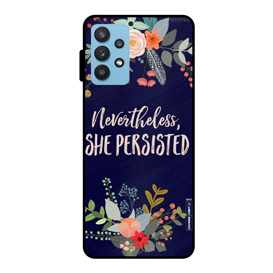 She Persisted Metal Back Case for Galaxy M32 5G
