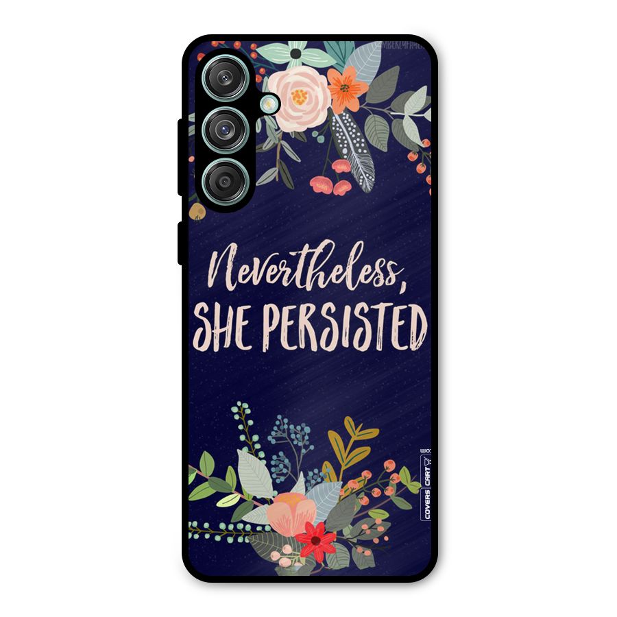 She Persisted Metal Back Case for Galaxy M55 5G