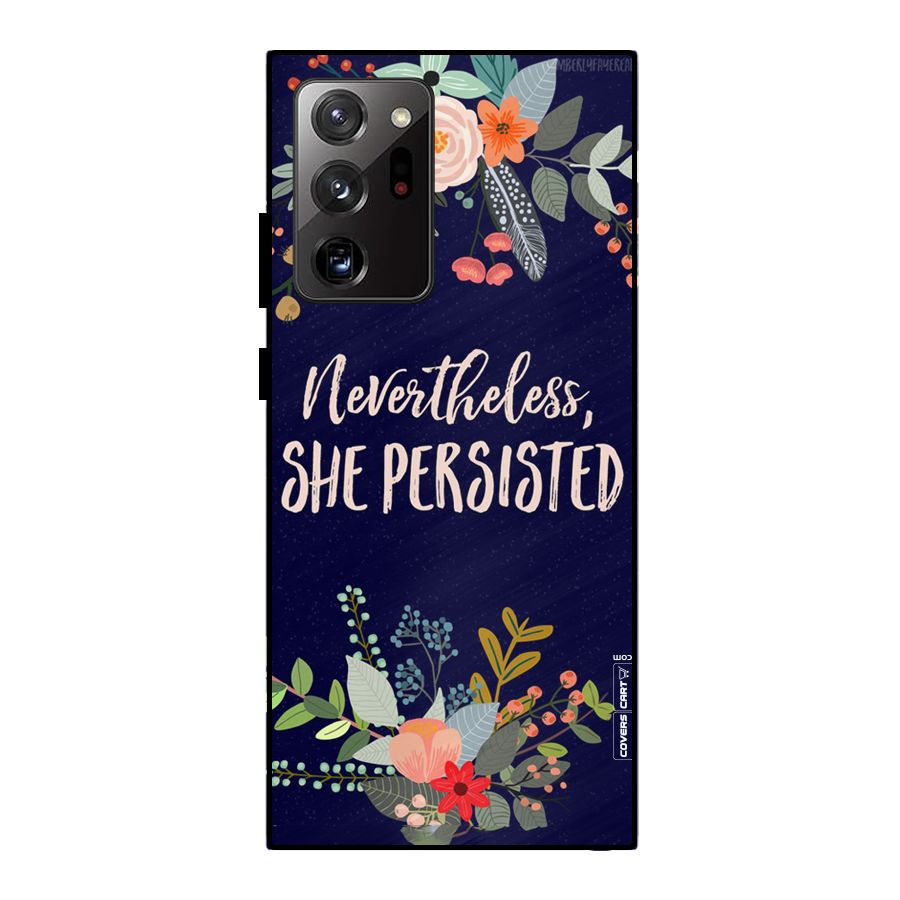 She Persisted Metal Back Case for Galaxy Note 20 Ultra