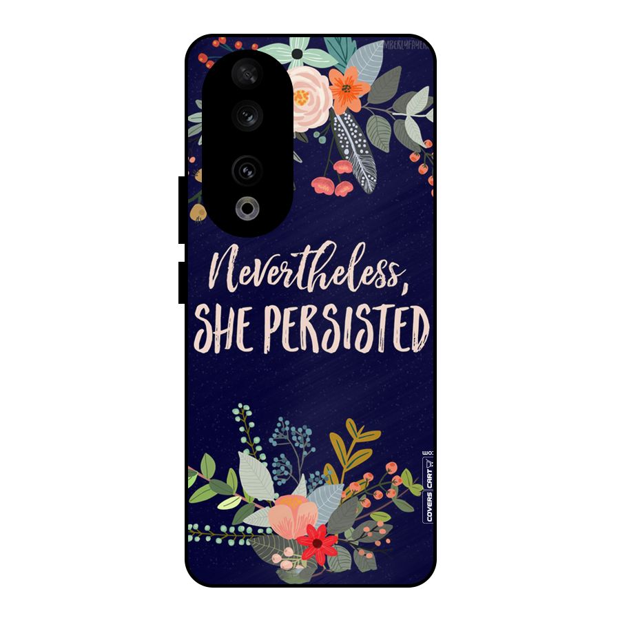 She Persisted Metal Back Case for Honor 90