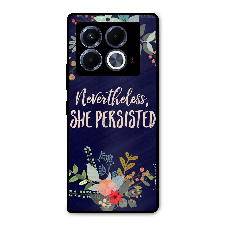 She Persisted Metal Back Case for Infinix Note 40 5G