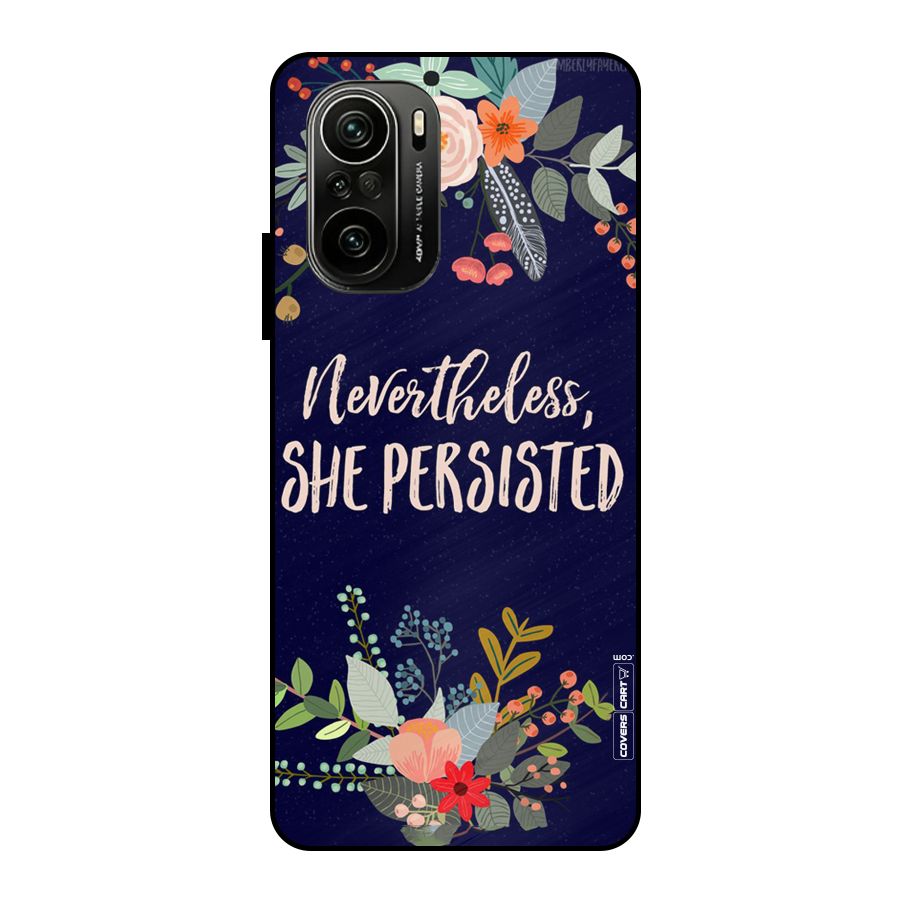She Persisted Metal Back Case for Mi 11X Pro