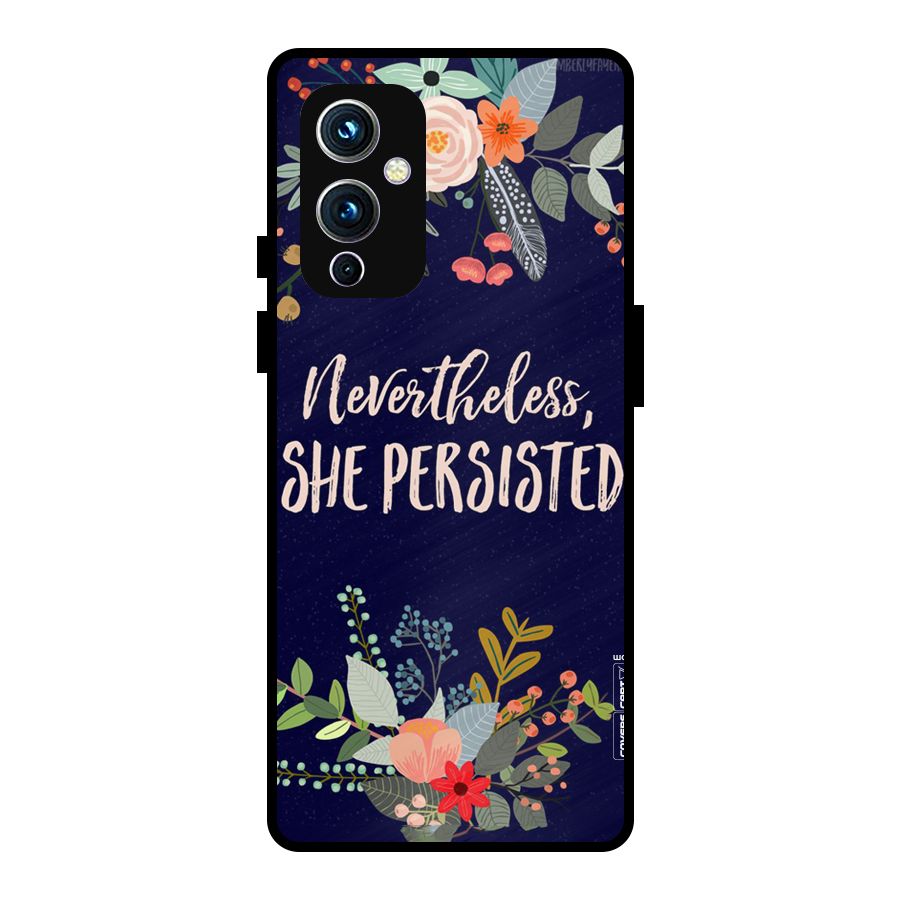She Persisted Metal Back Case for OnePlus 9