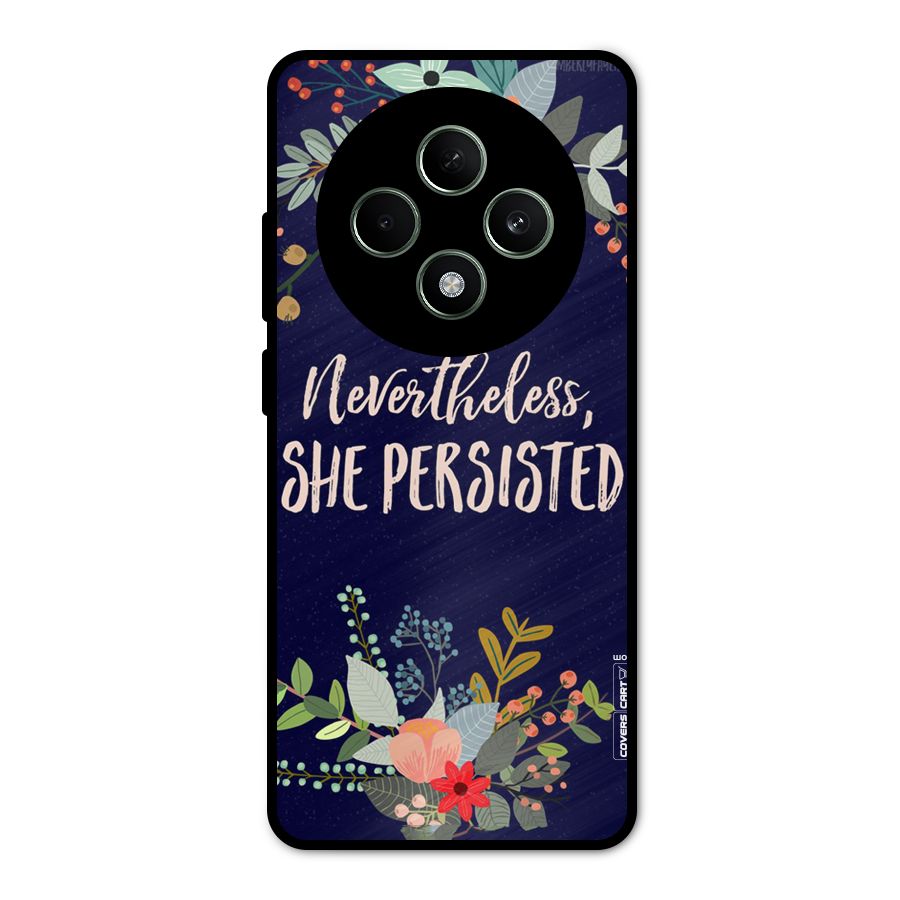 She Persisted Metal Back Case for Oppo F27